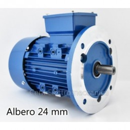 Three-phase electric motor 1.5 HP - 1.1 kW 1400 rpm 4 poles MEC 80 Form B5