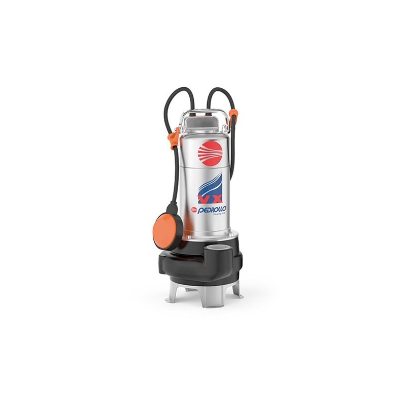 VXm 10/50 Pedrollo VORTEX single-phase sewage pump