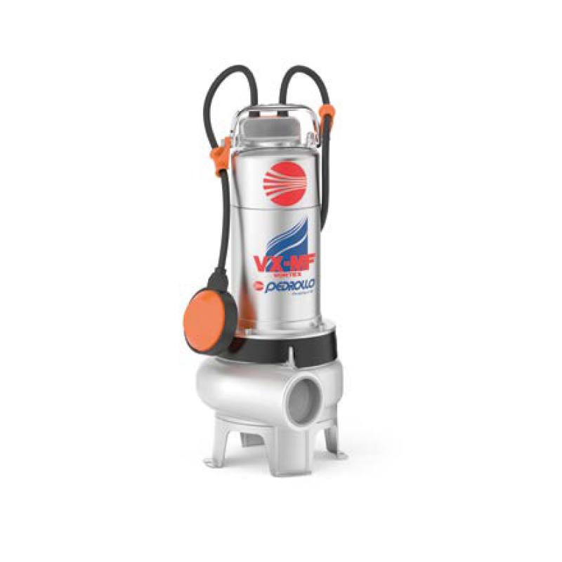 VXm 15/50 - MF Pedrollo VORTEX single-phase sewage electric pump