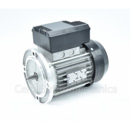 Single-phase electric motor 0,5 HP 1400 rpm 4 poles MEC 71 Form B5 - 230 V
