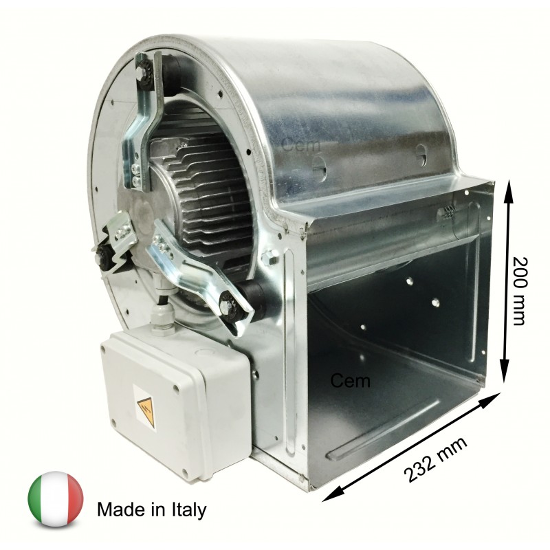 Ventilateur centrifuge DD 7/7 - 147 Watt - monophasé