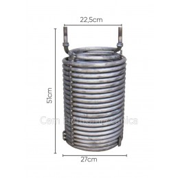 Coil Cdr S16 for Alberti-type high-pressure cleaners boiler replacement