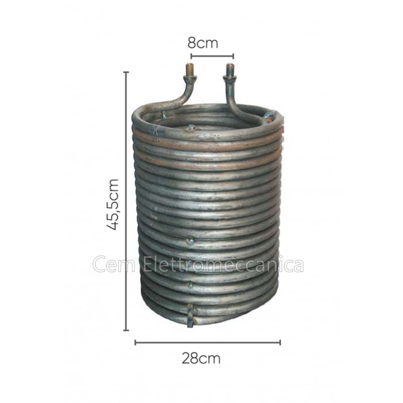 Coil Cdr S9 for Comet-type high-pressure cleaners boiler replacement