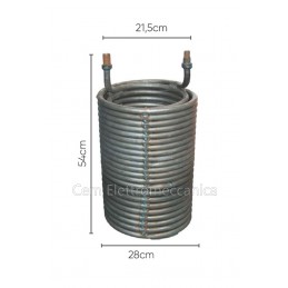 Serpentine Cdr S7 for high pressure cleaners type Sirio spare boiler