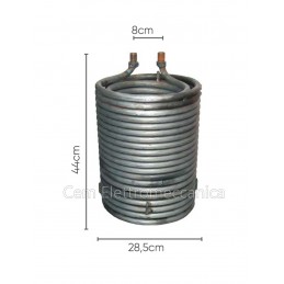 Cdr S8 coil for high pressure cleaners Lavor/Fasa type spare boiler