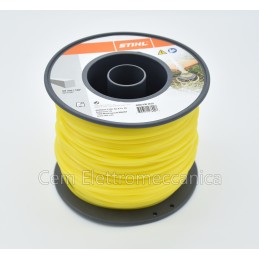 Stihl 3.0 mm square nylon wire reel 162 metres 00009302619