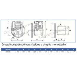 Pumpenaggregat B5900B ABAC Ersatz für Kompressor