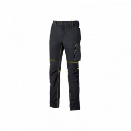 Pantalones de trabajo de seguridad U-Power WORLD BLACK CARBON