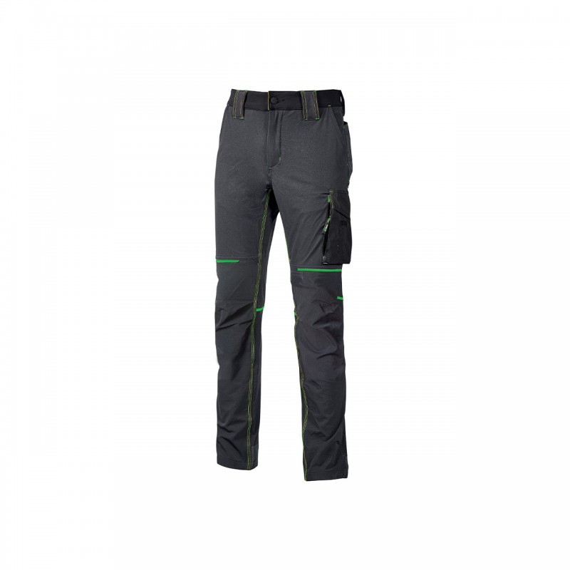 Pantalone da lavoro U-Power WORLD ASPHALT GREY GREEN antinfortunistica