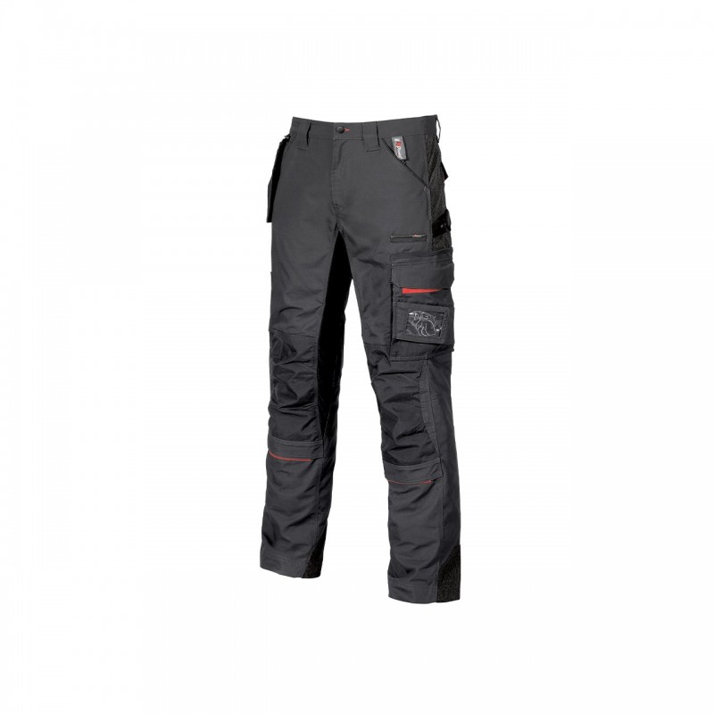 U-Power RACE GREY METEORITE safety work trousers