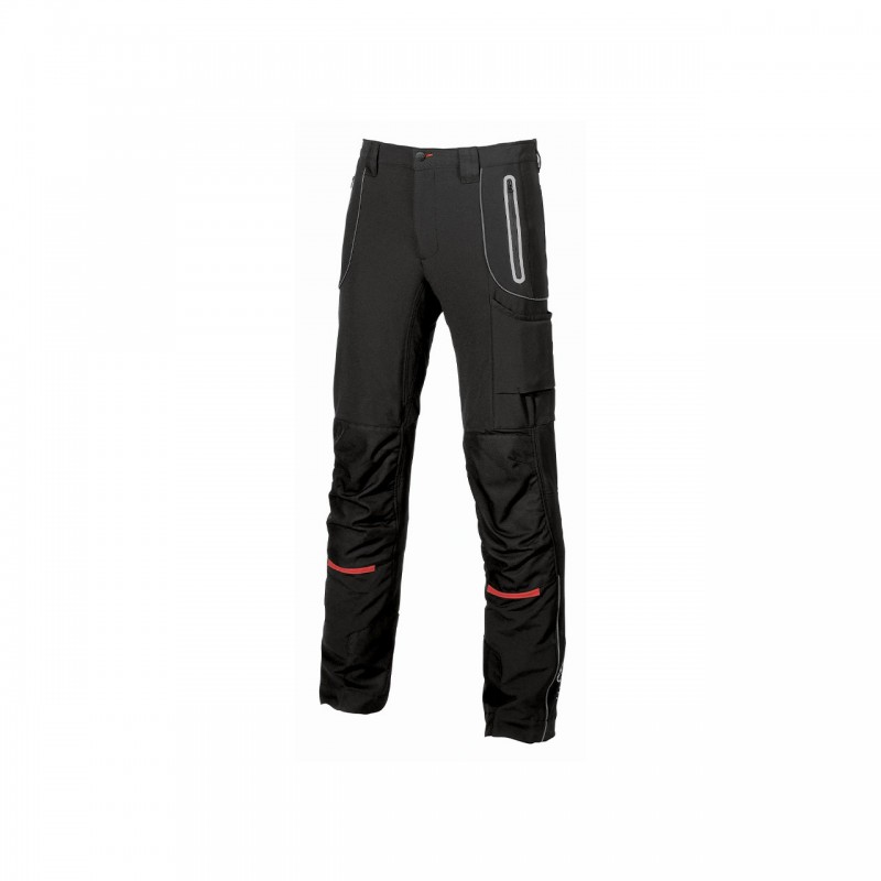 Pantalone da lavoro U-Power PIT BLACK CARBON antinfortunistica