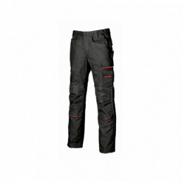 U-Power FREE BLACK CARBON safety work trousers