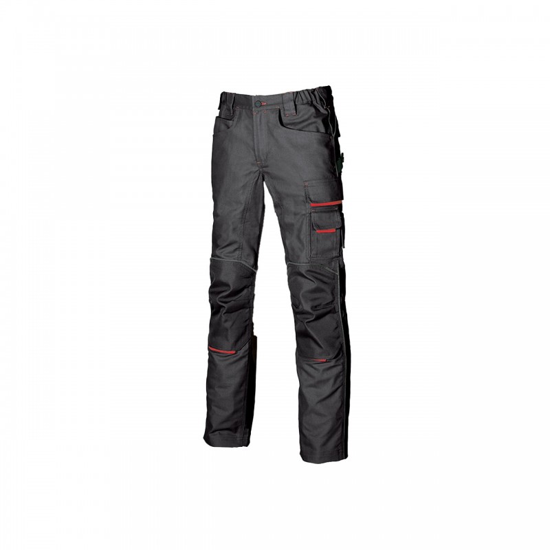 Pantaloni da lavoro U-Power FREE GREY METEORITE antinfortunistica