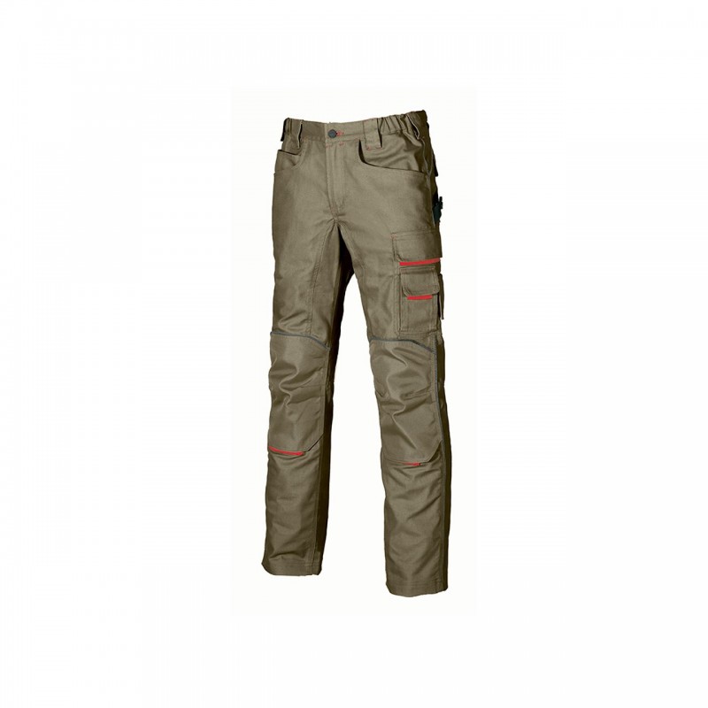 Pantalones de trabajo de seguridad U-Power FREE DESERT SAND