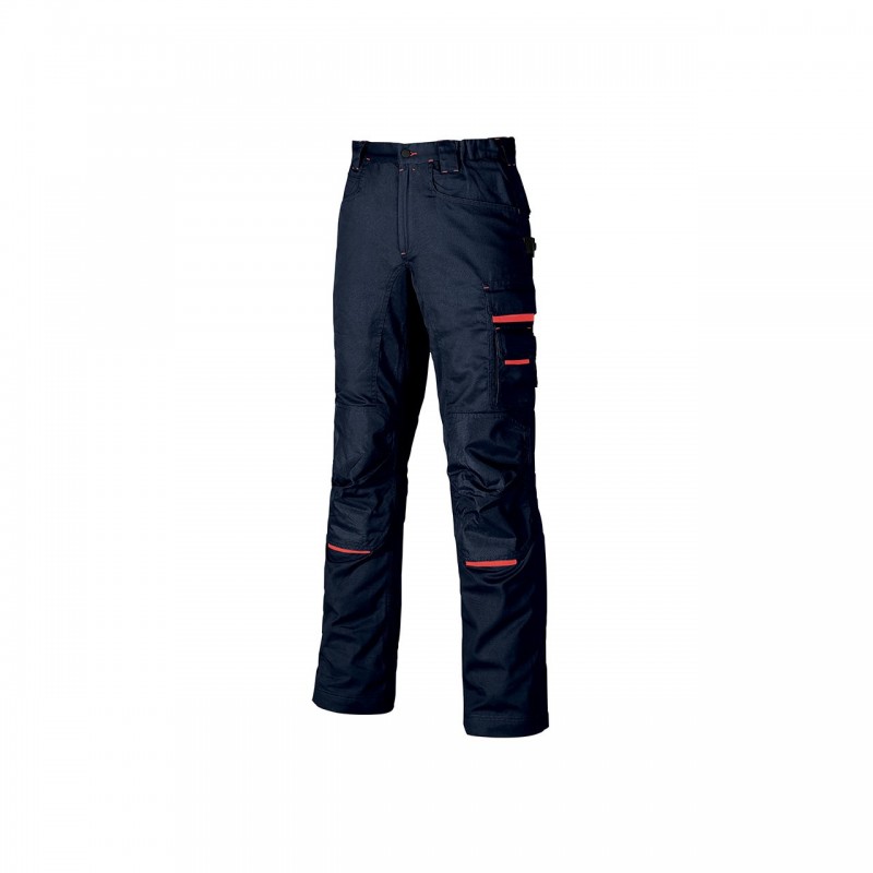 Pantaloni da lavoro U-Power NIMBLE DEEP BLUE antinfortunistica