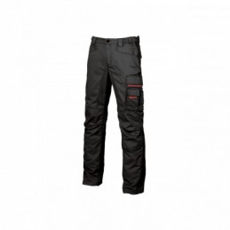 U-Power SMILE BLACK CARBON safety work trousers