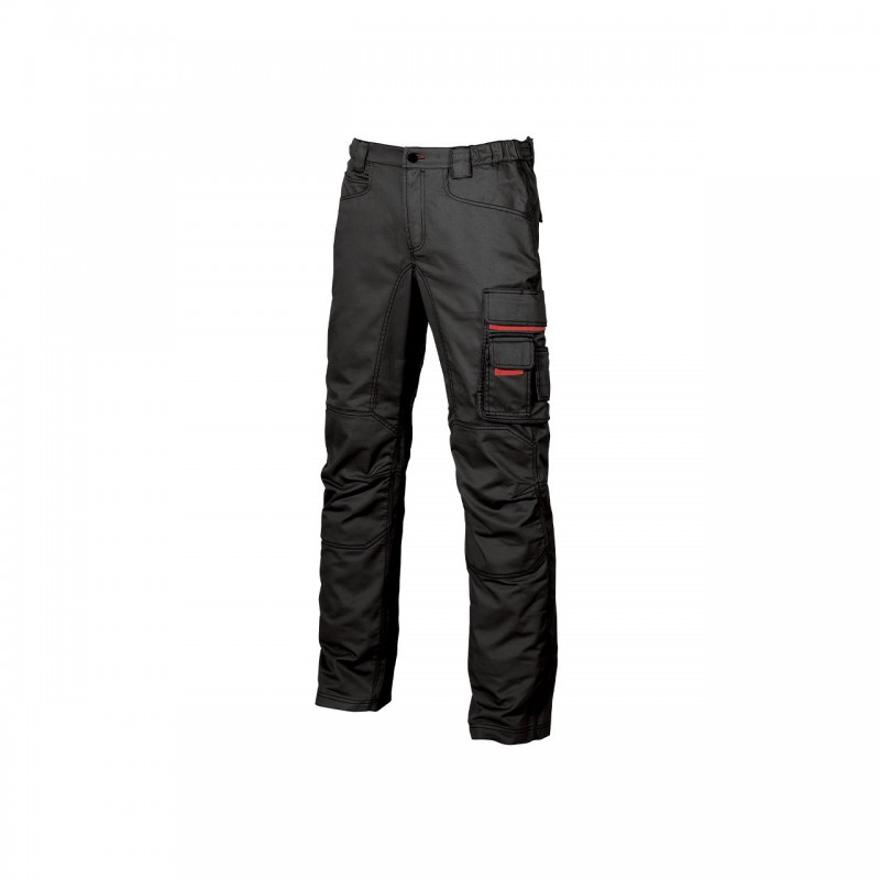 Pantaloni da lavoro U-Power SMILE BLACK CARBON antinfortunistica