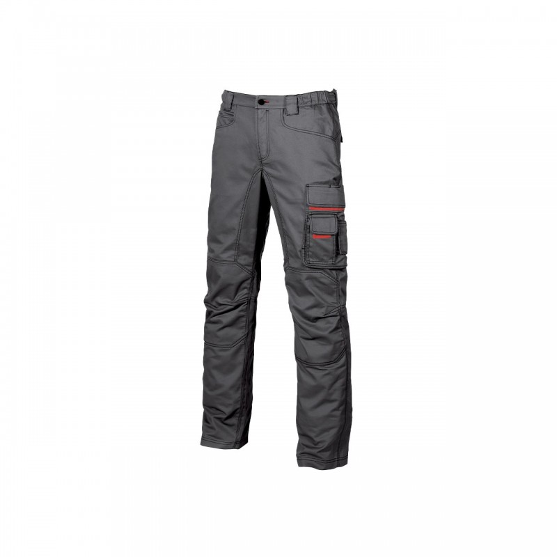 Pantaloni da lavoro U-Power SMILE GREY METEORITE antinfortunistica