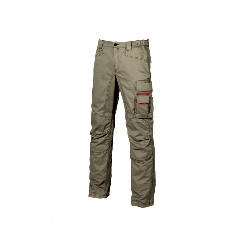 Pantaloni da lavoro U-Power SMILE DESERT SAND antinfortunistica