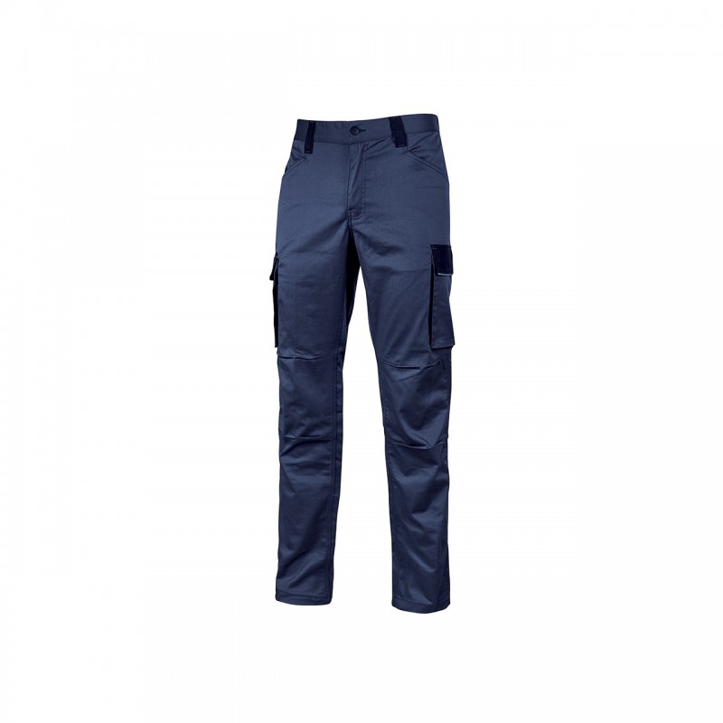 U-Power CRAZY WESTLAKE BLUE safety work trousers