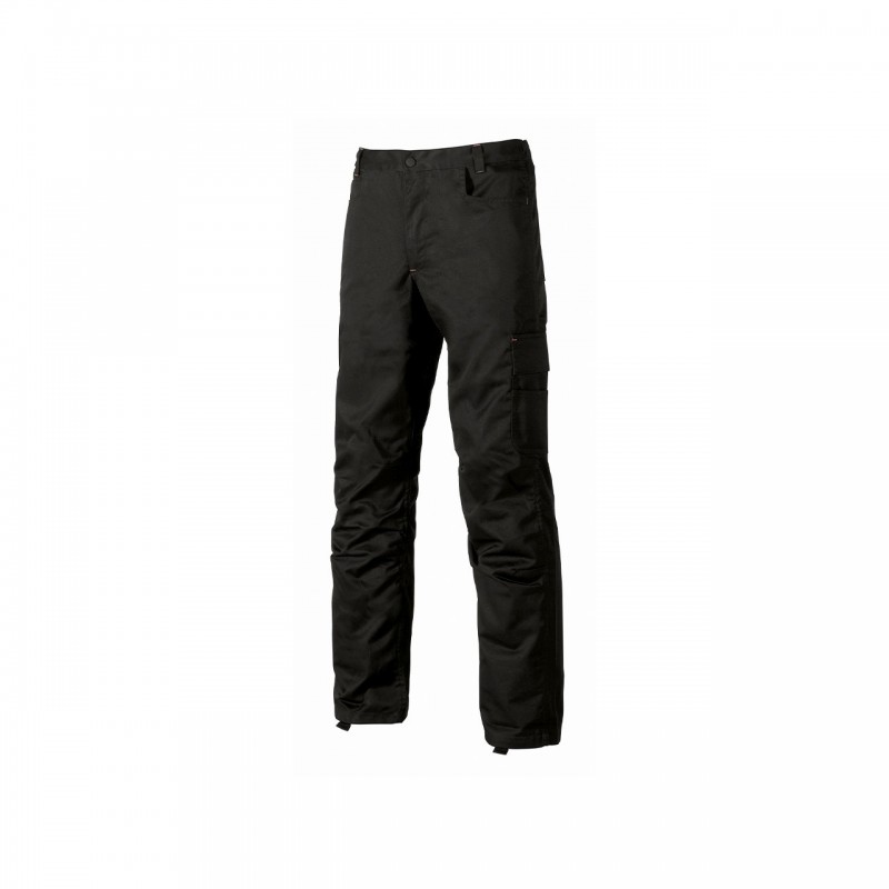 Pantalones de trabajo de seguridad U-Power ALFA BLACK CARBON