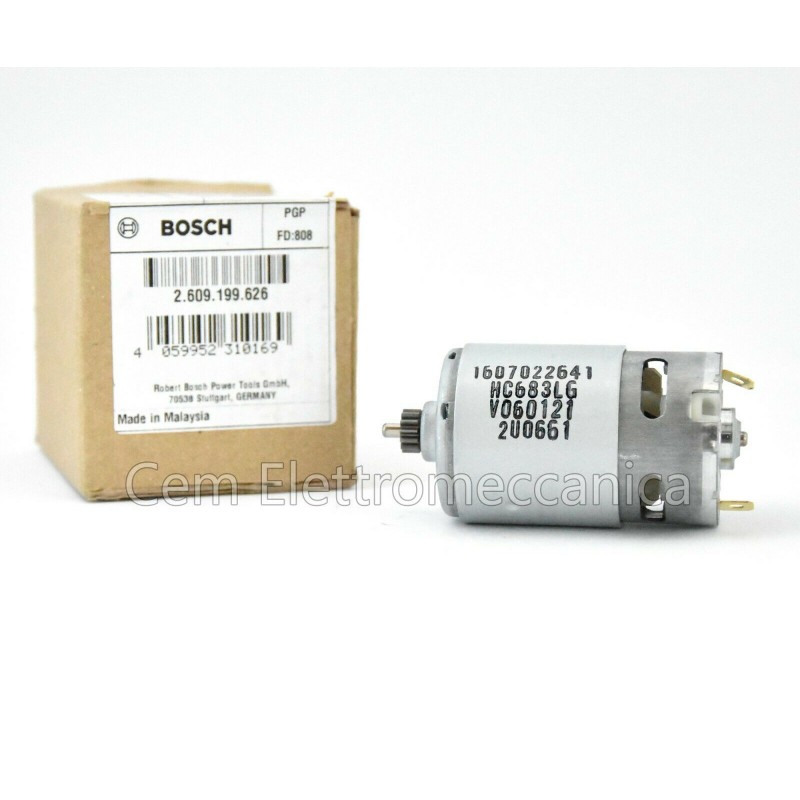 Motor de 18 V para taladro atornillador sin cable BOSCH GSB 1607022641