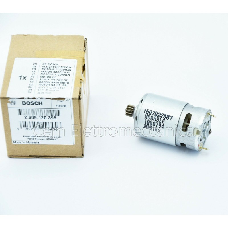 18 V motor for cordless drill/screwdriver BOSCH GSR 18V | 1607022587
