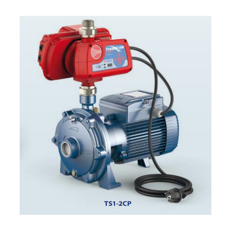 Pedrollo TISSEL-100 TS1-2CP 25/130 single-phase electric pump with inverter