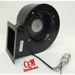 Moteur de ventilateur centrifuge Trial VC 14 pour chaudière à marc