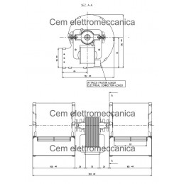 Double ventilateur centrifuge pour le poêle