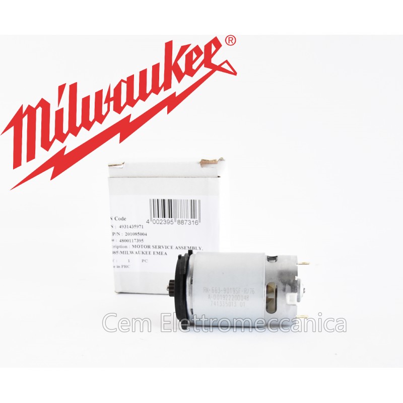 Motore indotto Milwaukee per avvitatore M12 BDD