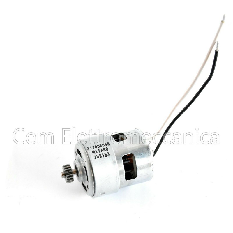 Motor de inducción Metabo DC 14 V para taladradora atornilladora BS 12 / BS 14.4