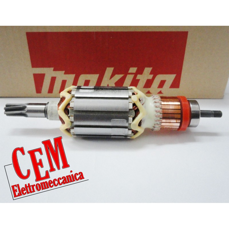 Motor de inducción Makita 513633-7 para martillos HR4001 C y HR4010 C