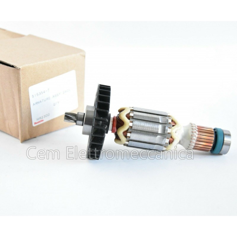 Makita 515354-7 armature motor for HR2300 drill/driver