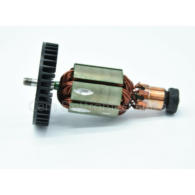 Makita 619218-8 armature motor for DGA 452 cordless grinder