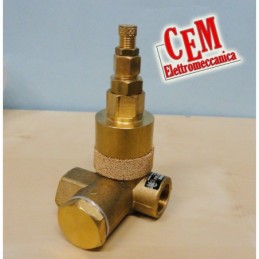 Vacuum breaker valve inlet and outlet 1" 1/4" for compressor