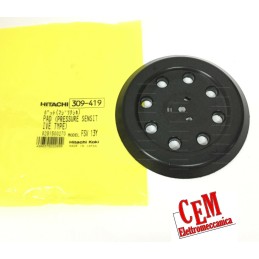 Hitachi backing pad 309419 ø 120 mm rubber for FSV 13 Y sander