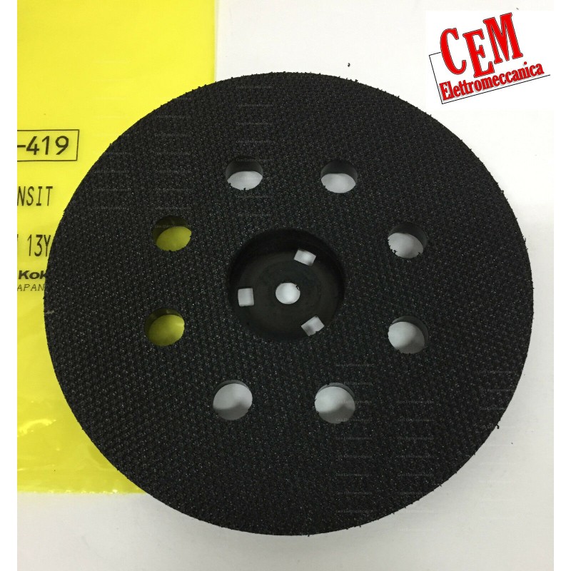 Hitachi backing pad 309419 ø 120 mm rubber for FSV 13 Y sander