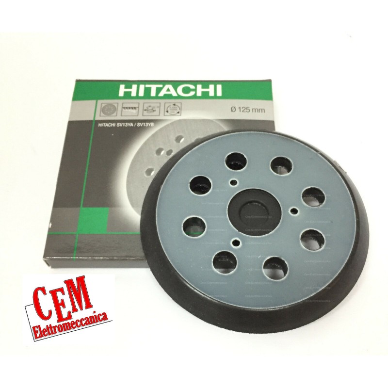 Platorello Hitachi 753811 ø 120 mm per levigatrice SV13YA SV13YB