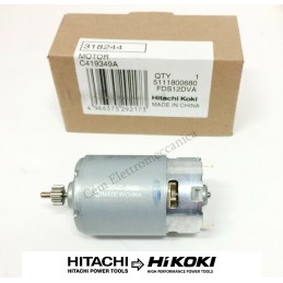 Motore indotto 12 Volt Hitachi Hikoki 318244 per avvitatore
