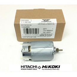 Motor inducido Hitachi Hikoki 331333 de 12 voltios para atornillador DS 10DFL