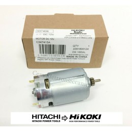 Moteur induit 12 Volt Hitachi Hikoki 337406 pour tournevis KC10DML