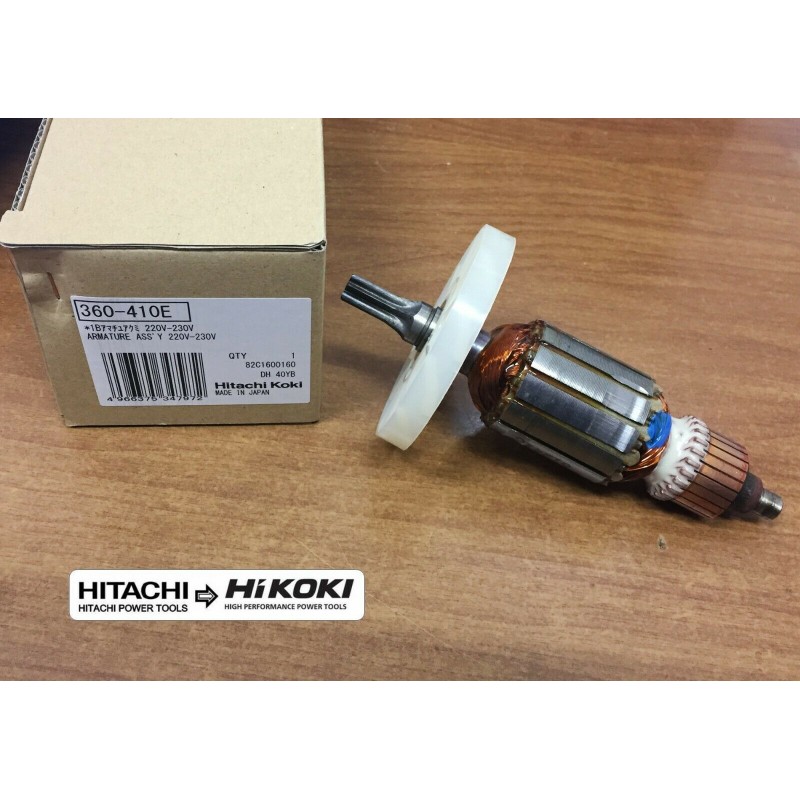 Hitachi Hikoki 360410E moteur à induction pour marteau DH40YB - DH40SA - DH40MA