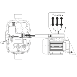 Italtecnica Sirio Universalumrichter zur Steuerung von Elektropumpen