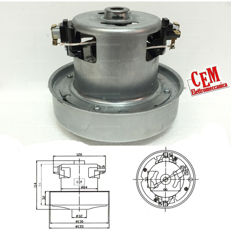 LG Staubsaugermotor 1400 Watt 230V einstufig