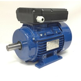 Single-phase electric motor 2 HP - 1.5 kW 2800 rpm 2 poles MEC 90 Form B3 with double capacitor