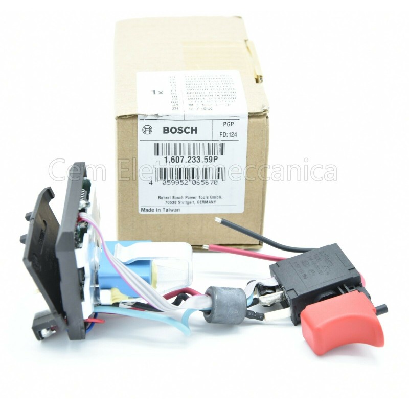 Electronic drill-driver module switch BOSCH GSR GSB 18 V HDS board