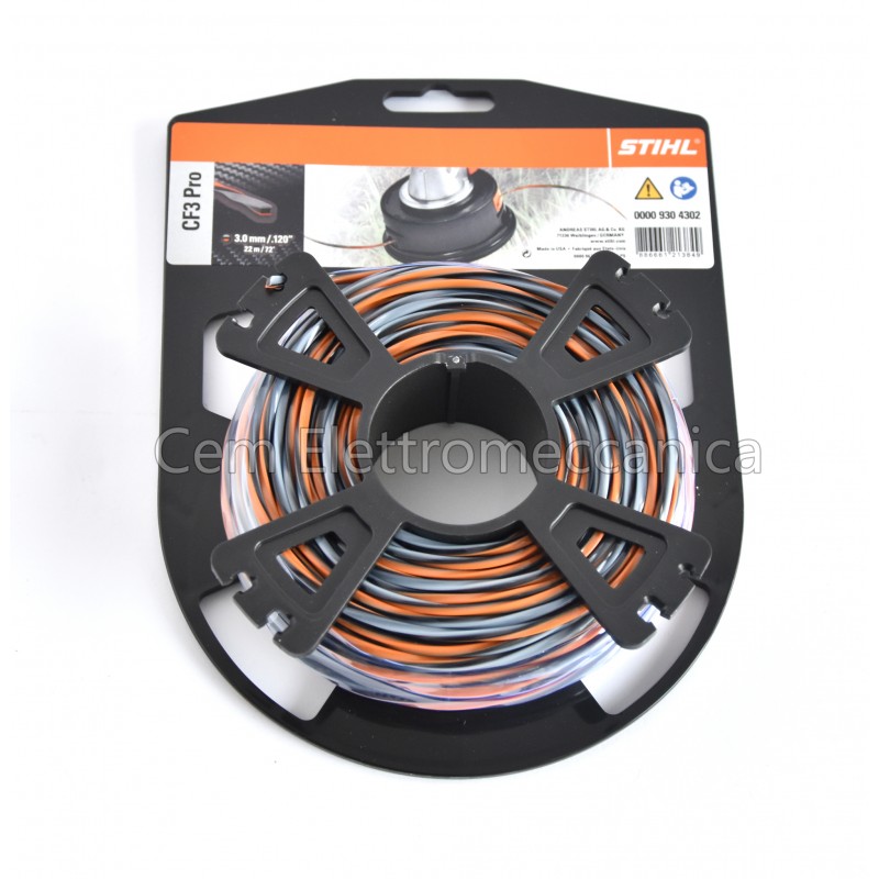 Stihl CF3 PRO 3,0 mm nylon wire reel 21 meters for brushcutter