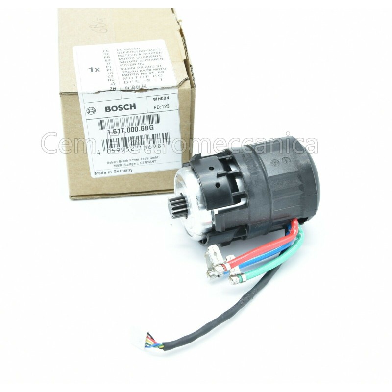 Motor de 18 voltios para martillo sin cable BOSCH - GBH 18 V-LI y V-EC cod.16170006BG