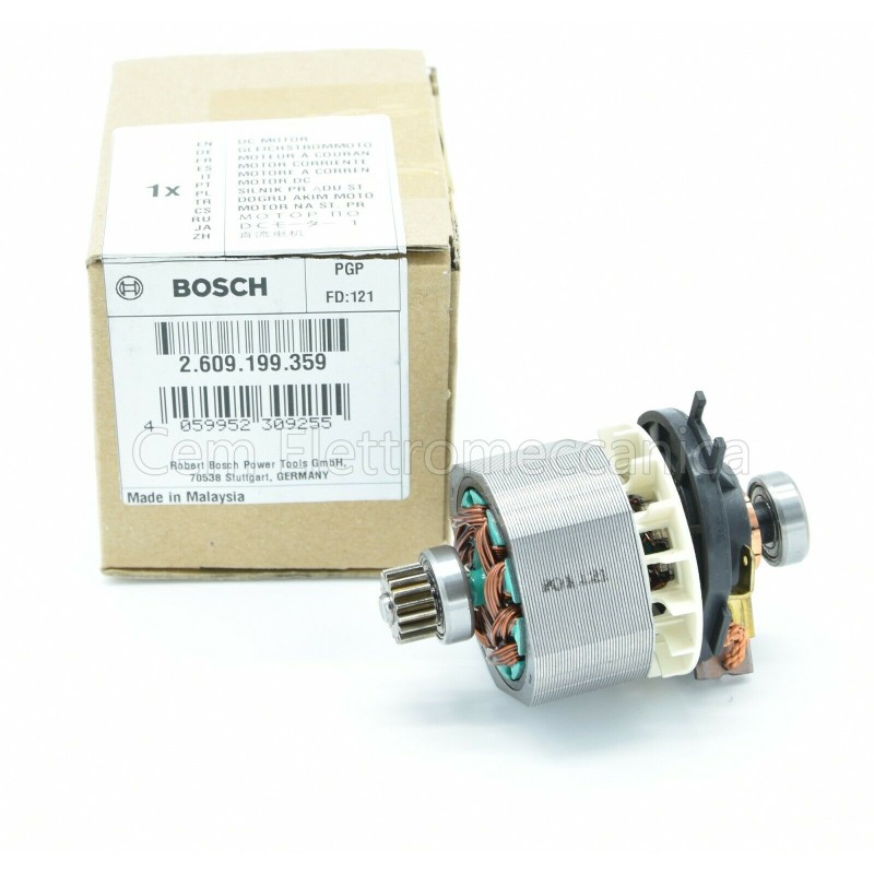 Moteur de tournevis sans fil 18 V BOSCH pour GSR GSB 18 V-LI